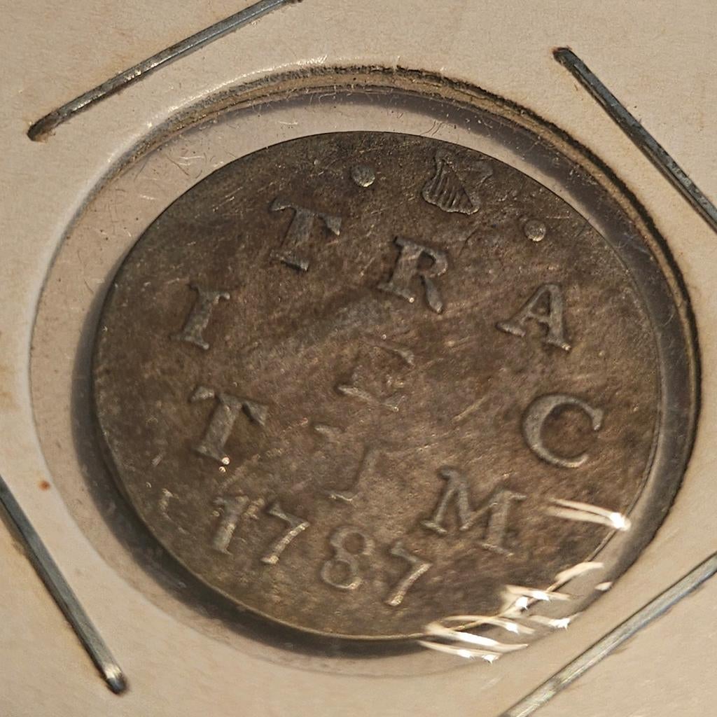 2 stuivers 1787 Utrecht, Ophalen of Verzenden