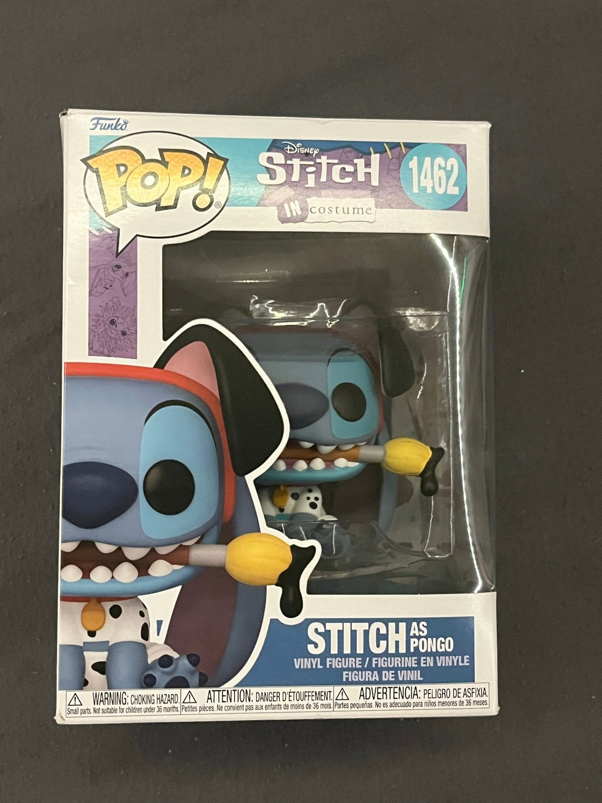 Funko Pop! Disney Stitch als Pongo #1462, Ophalen of Verzenden, Nieuw, Jongen of Meisje