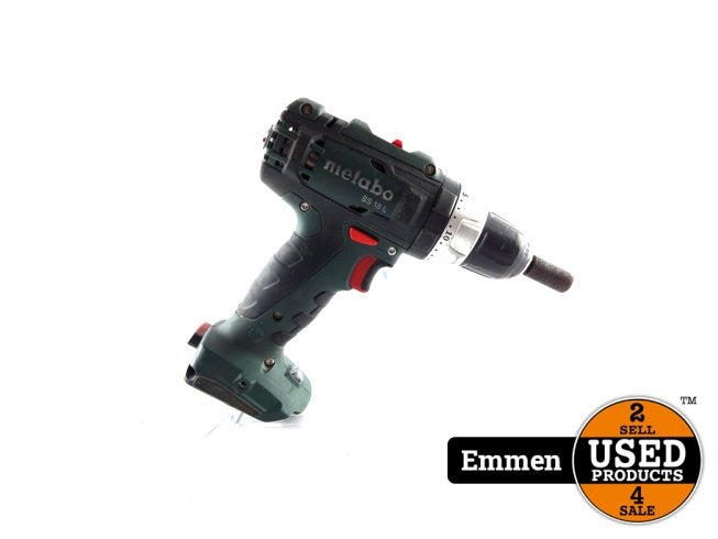 Metabo BS18L, Accuboormachine, 18V, Excl  | In Nette Staat, Doe-het-zelf en Verbouw, Gereedschap | Boormachines, Metabo, Zo goed als nieuw