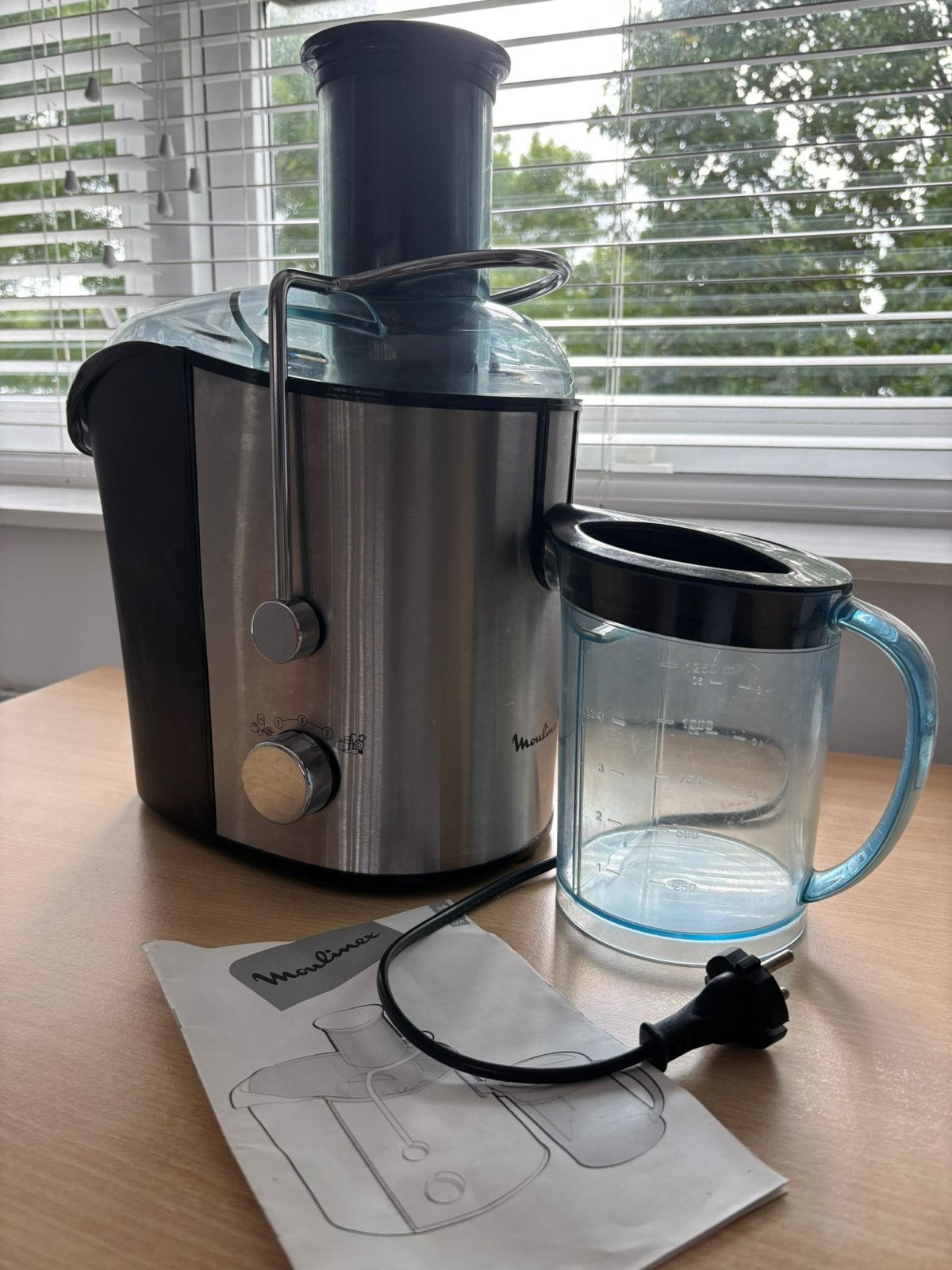 Moulinex JU599 Sapcentrifuge - Krachtige Juicer, Ophalen of Verzenden, Zo goed als nieuw, Elektrisch, Sapcentrifuge