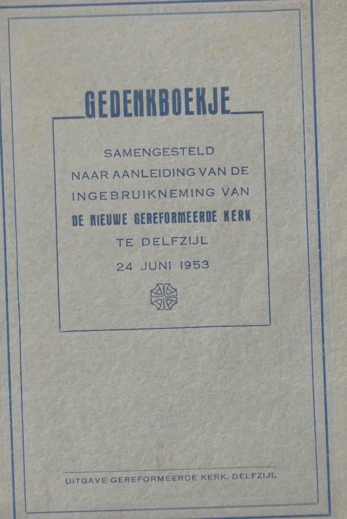 Delfzijl     Geref Kerk, Ophalen of Verzenden, 19e eeuw, Nieuw