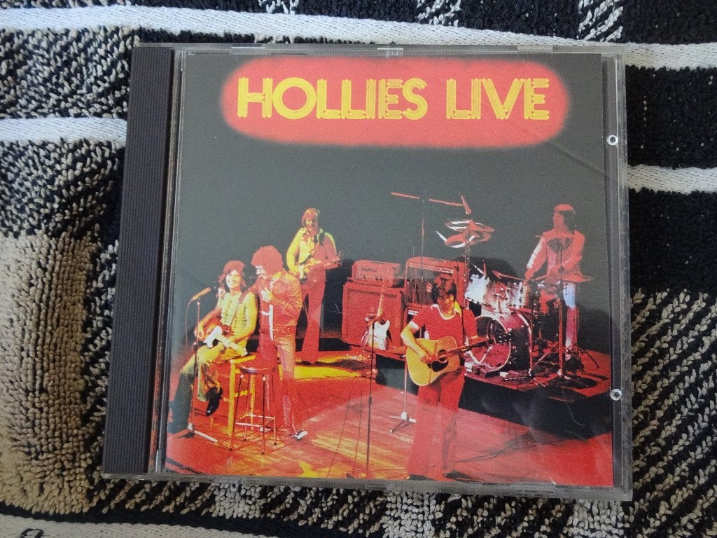 CD The Hollies – Hollies Live , BRCD 123 Rock, Gebruikt, Ophalen of Verzenden, Classic Rock, Album