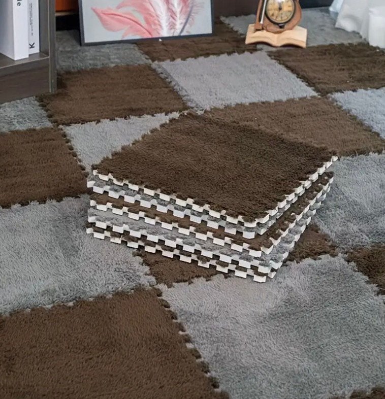 Tapijt regels vierkant wasbaar 1ste foto, Ophalen of Verzenden, Zo goed als nieuw, Beige, Tapijt