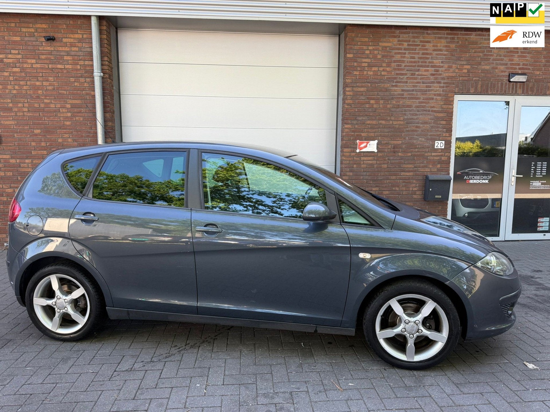 Seat Altea 1.6 Lifestyle|AIRCO|NIEUWE APK|LEUKE AUTO, Auto's, Stof, Gebruikt, 4 cilinders, Euro 4