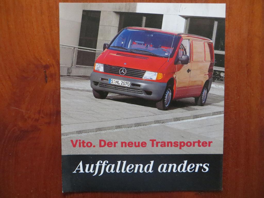 Mercedes-Benz Vito. Auffallend anders (febr. 1996), Ophalen of Verzenden, Nieuw, Mercedes