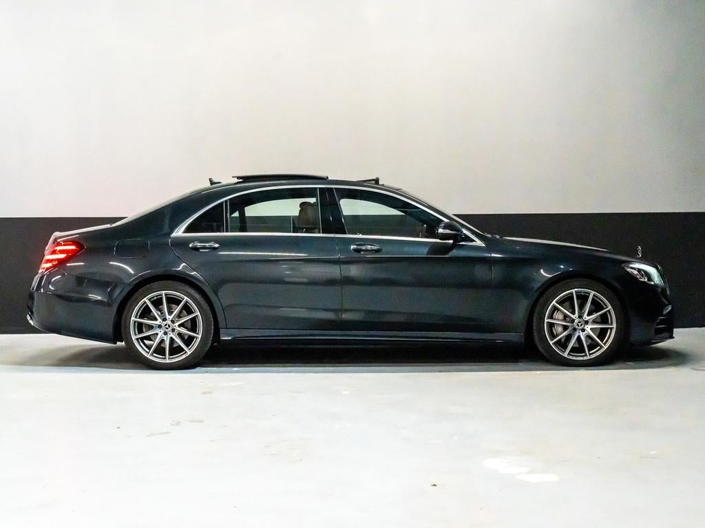Mercedes-Benz S-klasse 400d 4Matic Lang AMG Premium Plus Pan, Auto's, Mercedes-Benz, Automaat, 2005 kg, Gebruikt, Euro 6