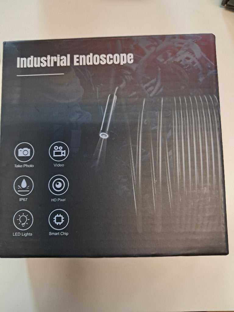 Industriële Endoscoop Inspectiecamera HD – IP67 Waterdicht, Doe-het-zelf en Verbouw, Nieuw, DEVENTER, Kansenkoop@gmail.com, Inhoud