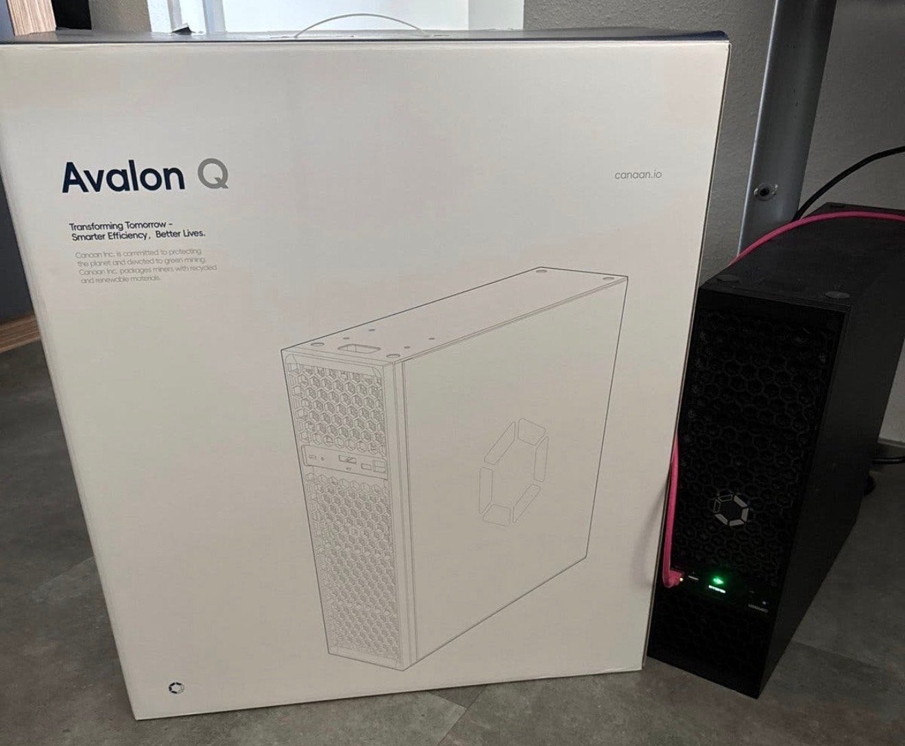 Canaan Avalon Q Bitcoin Miner - Zo goed als nieuw, Ophalen, Zo goed als nieuw