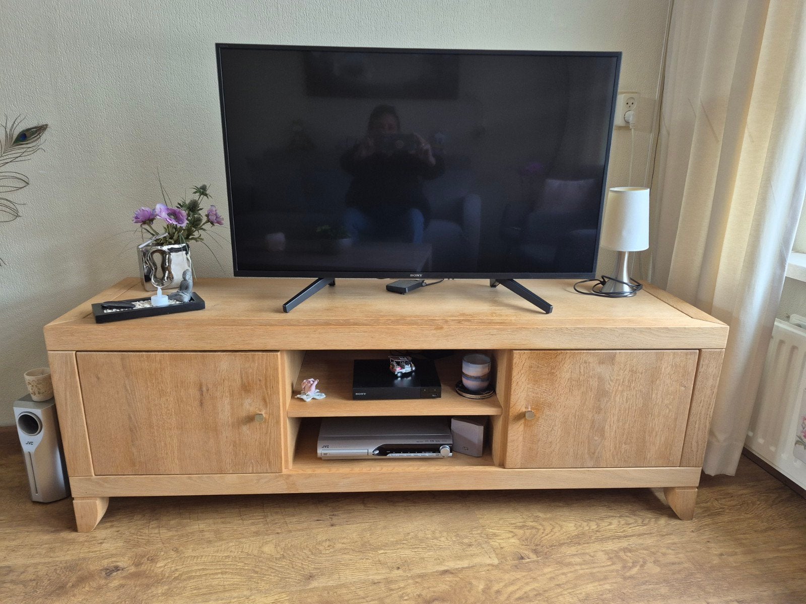 Tv kast, Ophalen, 50 tot 100 cm, Zo goed als nieuw, Minder dan 100 cm