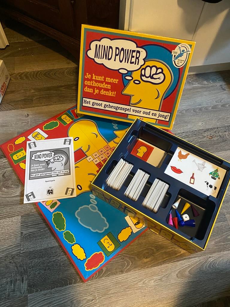 Mind power geheugenspel van Jumbo 2-6 speler 14+, Ophalen, Gebruikt