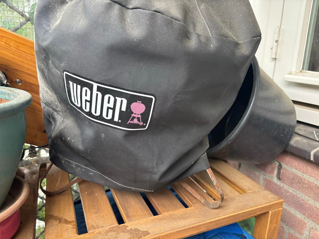 Weber Smokey Joe BBQ - Zelf schoonmaken, Tuin en Terras, Houtskoolbarbecues, Ophalen of Verzenden, Gebruikt