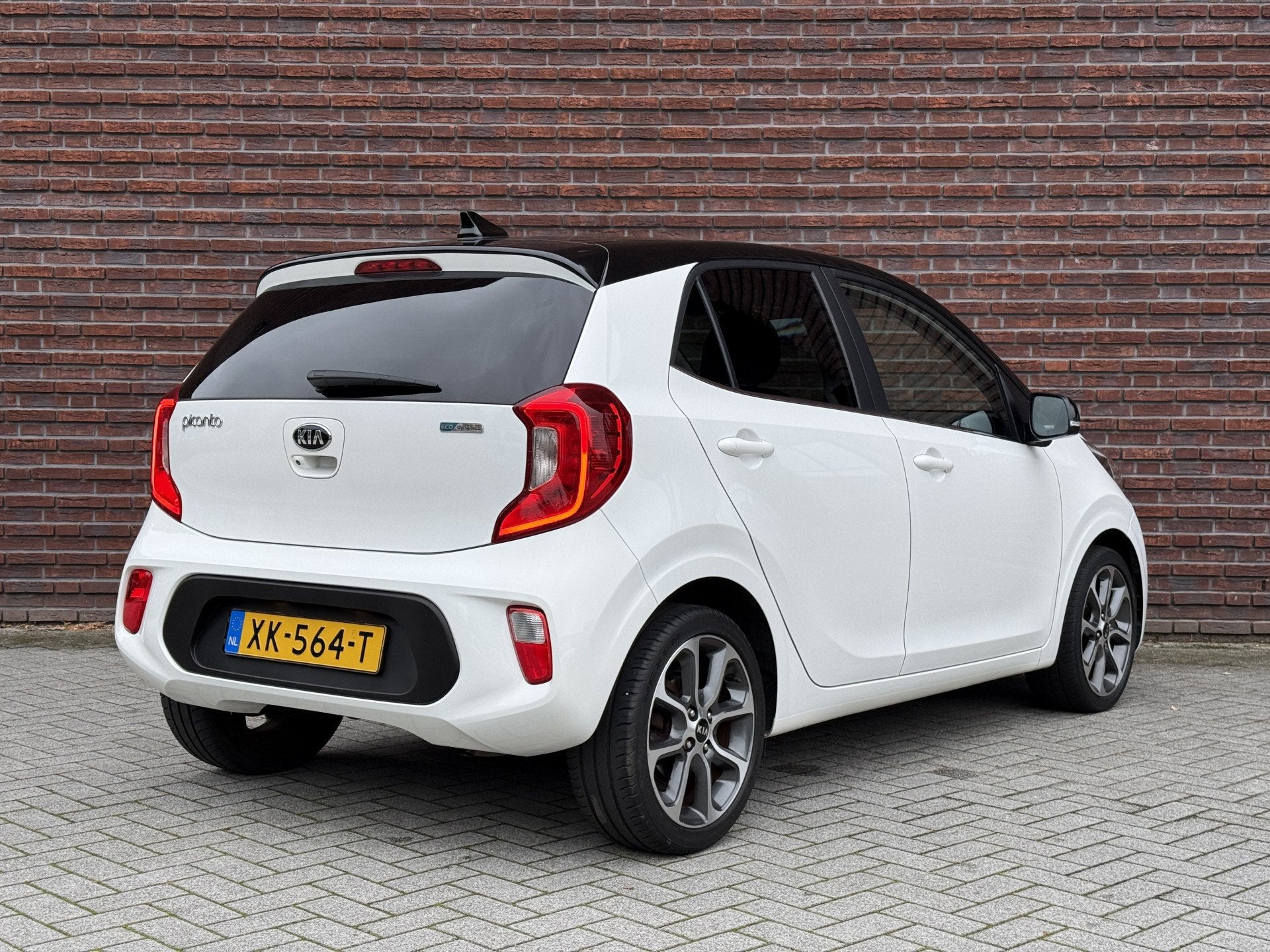 Kia Picanto 1.0 CVVT Design Edition Spice Style pakket, Auto's, Voorwielaandrijving, Gebruikt, 4 stoelen, Wit