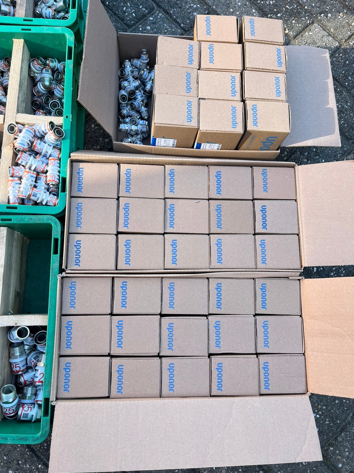 Uponor koppelingen, Overige materialen, 6 meter of meer, Overige typen, Nieuw