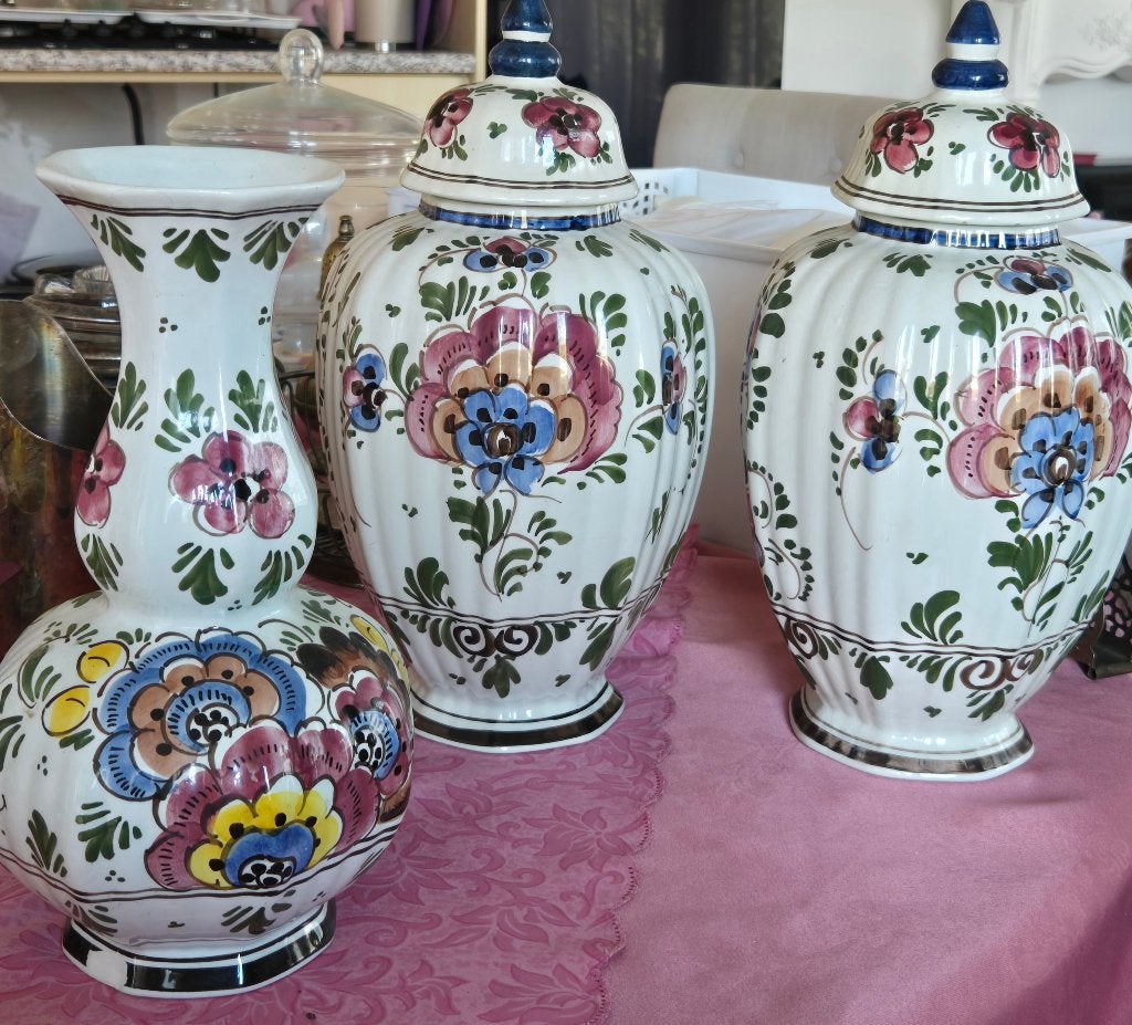Kastset, Huis en Inrichting, Ophalen of Verzenden, Gebruikt, Met deksel, Meerkleurig