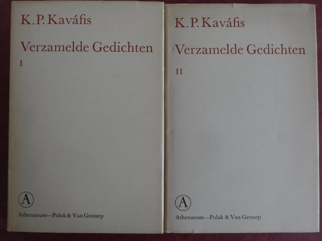Kavafis Verzamelde Gedichten I en II, Boeken, Ophalen of Verzenden, Gelezen