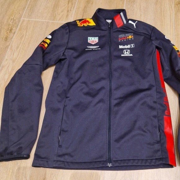 Red Bull Racing F1 Team Jas - Puma - Maat 16Y, Puma, Blauw, Nieuw, Ophalen of Verzenden