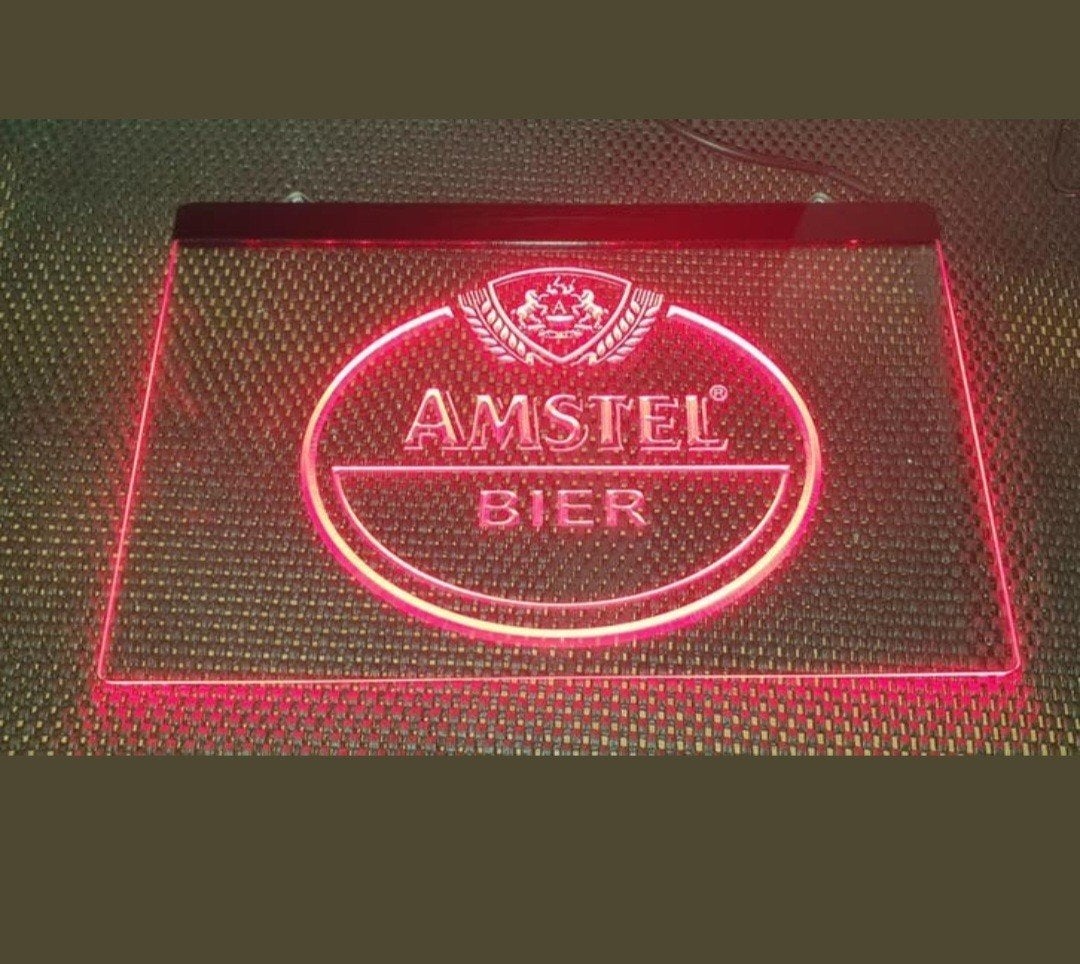 Amstel Bier LED Verlichting - Man Cave/Bar Decoratie, Ophalen of Verzenden, Nieuw