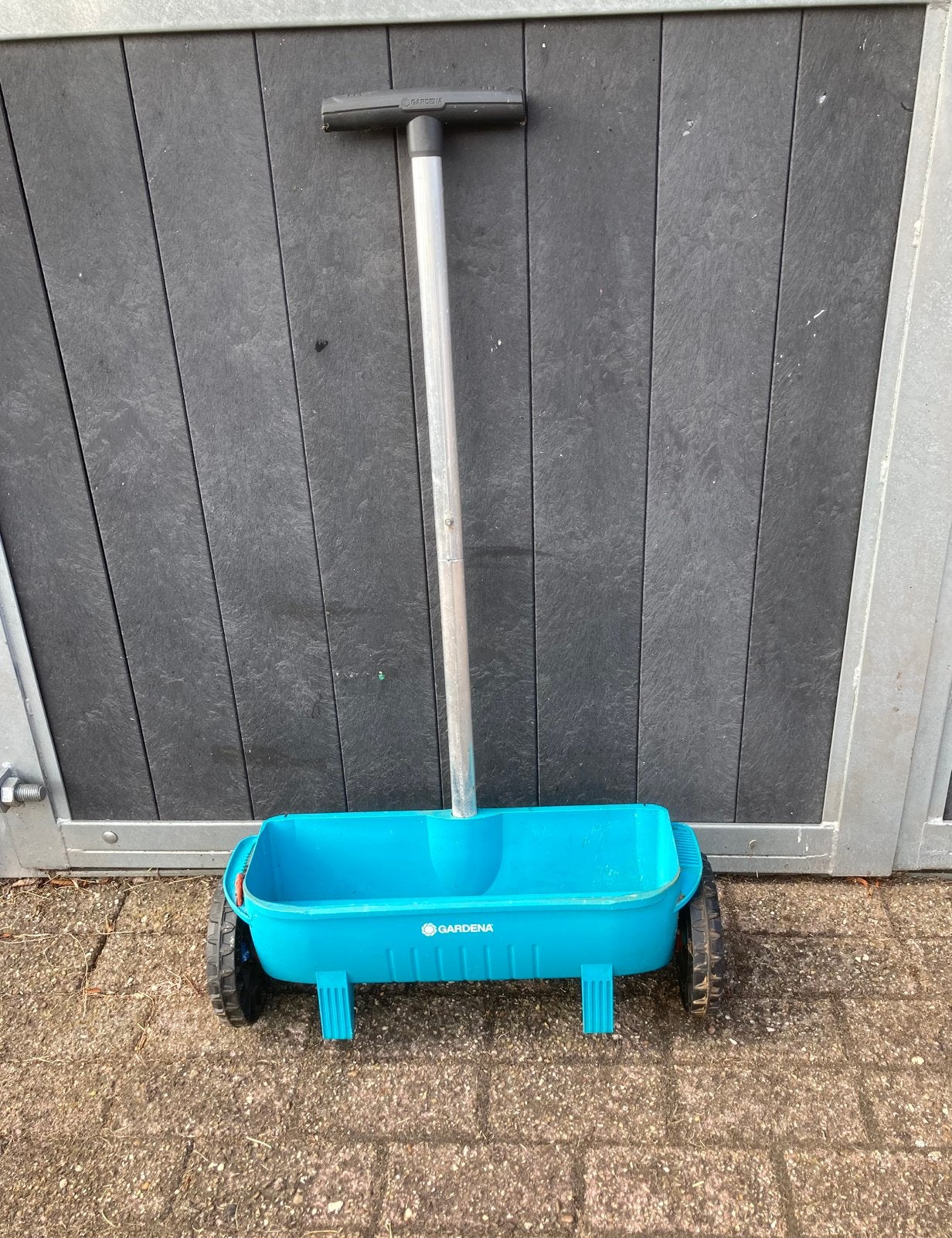Gardena strooiwagen, Tuin en Terras, Ophalen, Gebruikt