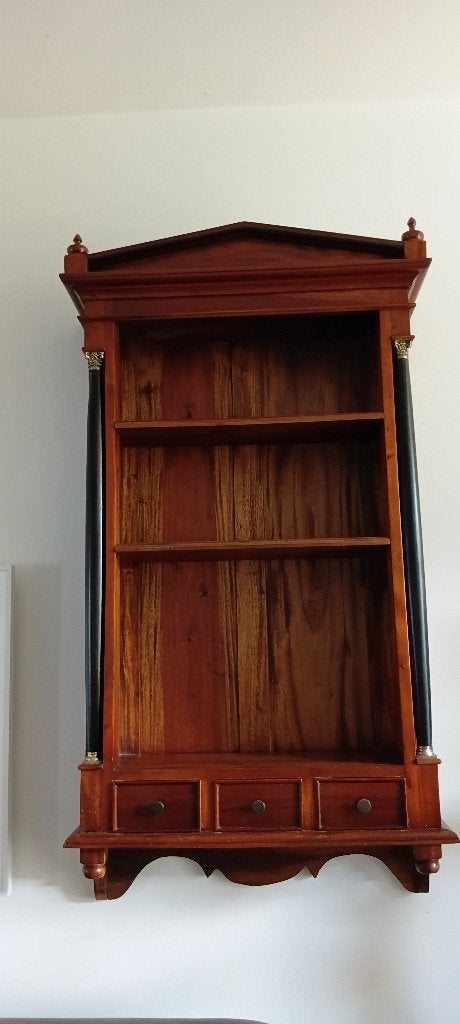 Hangend wandkastje Empire, Biedermeier stijl, Antiek en Kunst, Ophalen