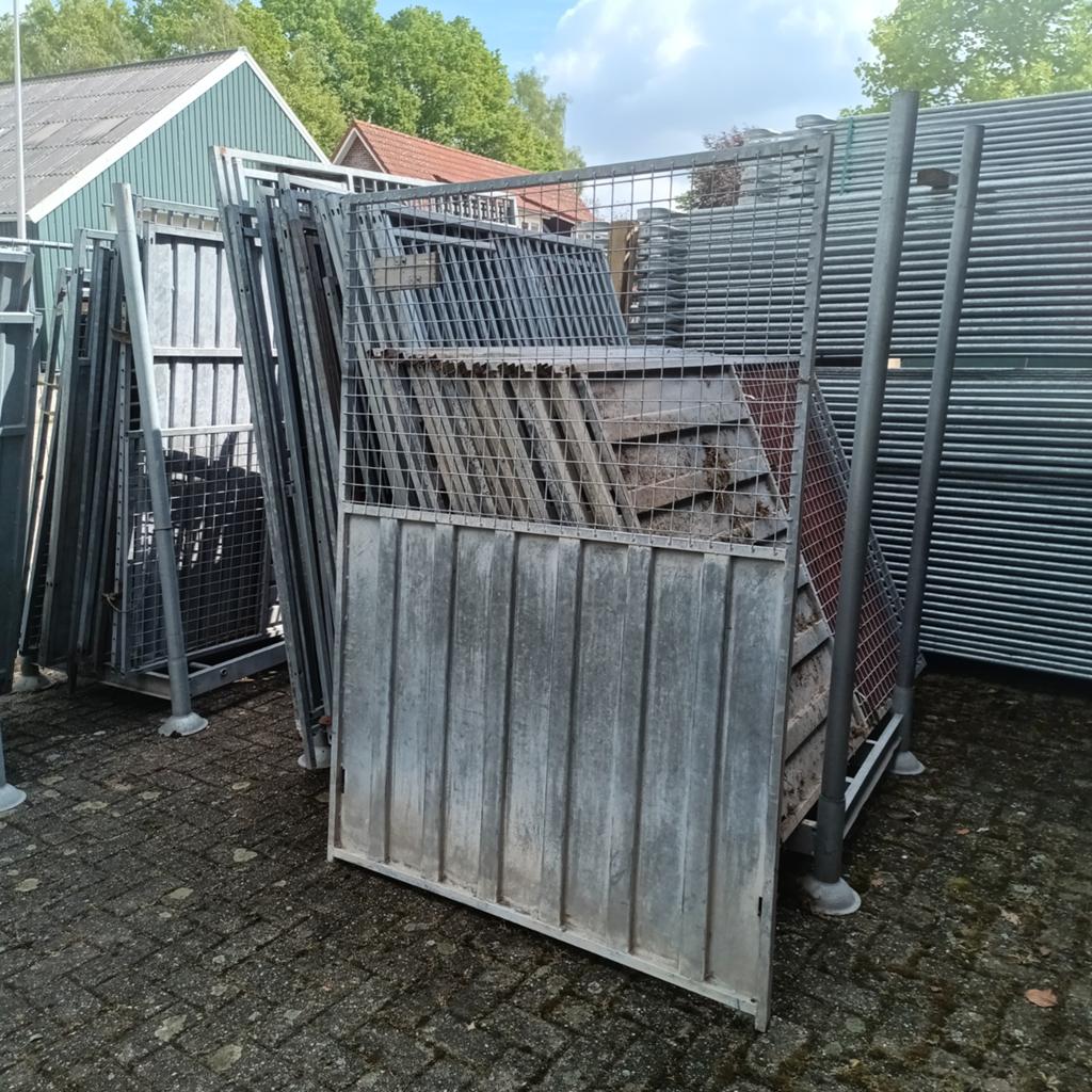22 stuks 133cm dichte kennelpanelen hondenkennel hondenren, Ophalen, Hondenkennel, 100 cm of meer, 110 cm of meer