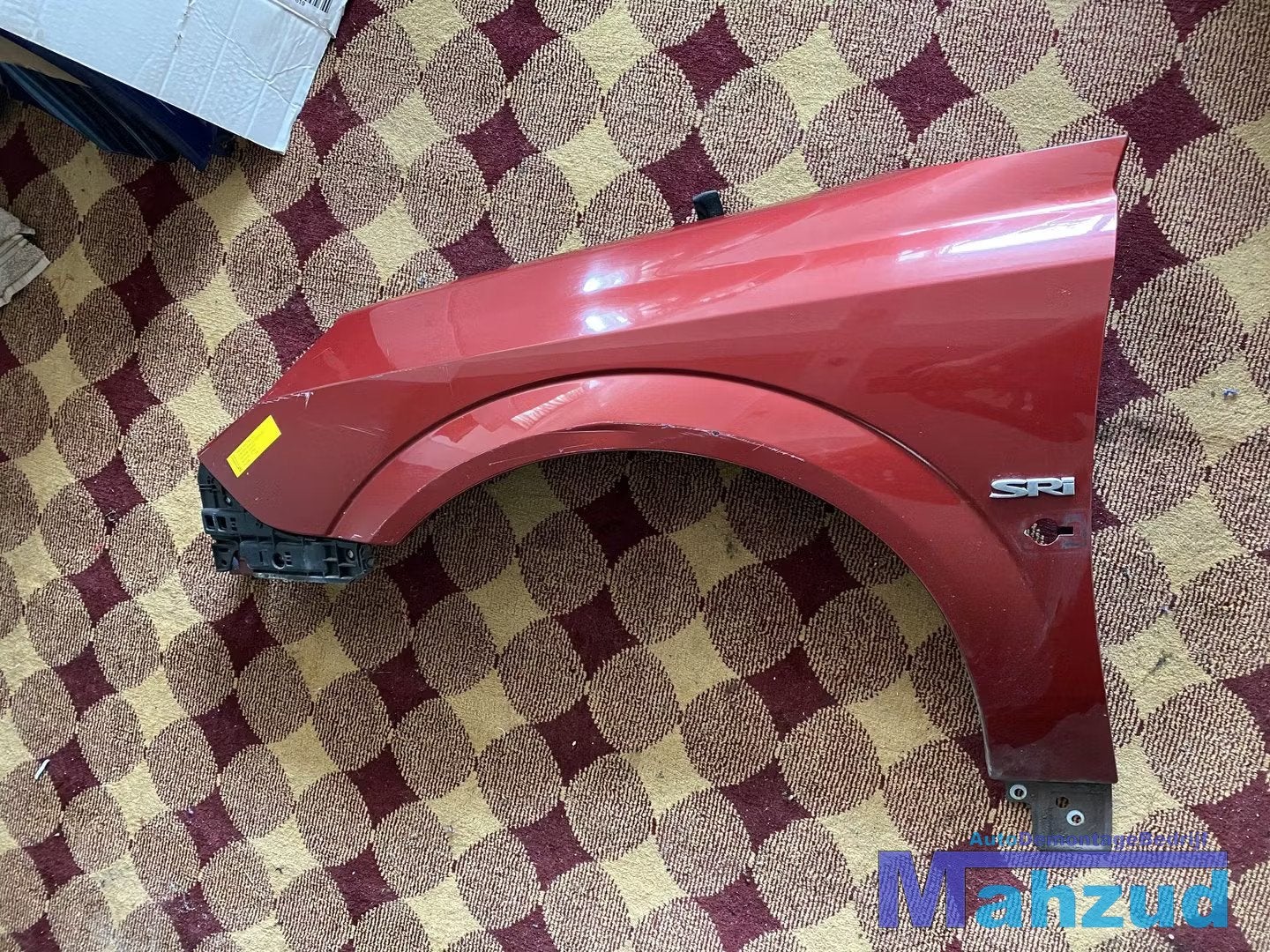 Opel Vectra C linker voor scherm zijscherm rood Z50C, Gebruikt, Voor, Opel Automobile GmbH, Ophalen of Verzenden