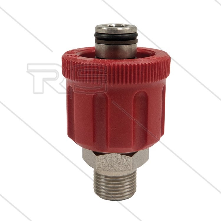 RVS Wartel M24 Rood 600 Bar 3/8 inch, Verzenden