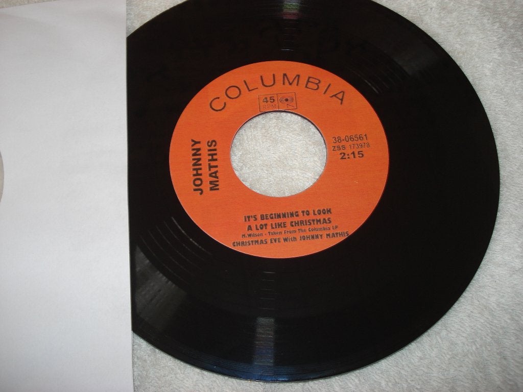 Johnny Mathis  its Beginning to Look a Lot like Christmas, Reissue, Ophalen of Verzenden, Zo goed als nieuw, Pop