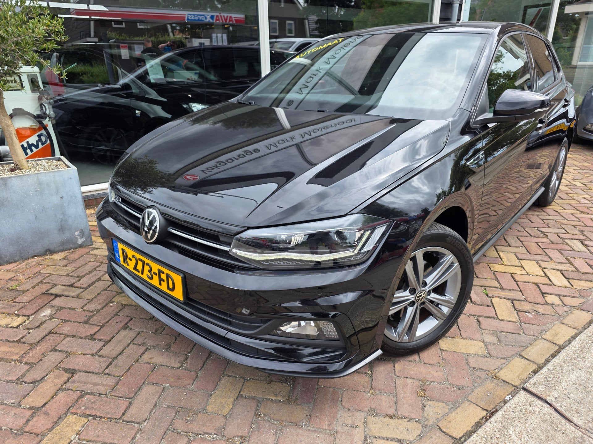 Volkswagen Polo 1.0 TSI Highline Business Rautomaat mooie au, Auto's, Gebruikt, Euro 6, Bedrijf, 600 kg