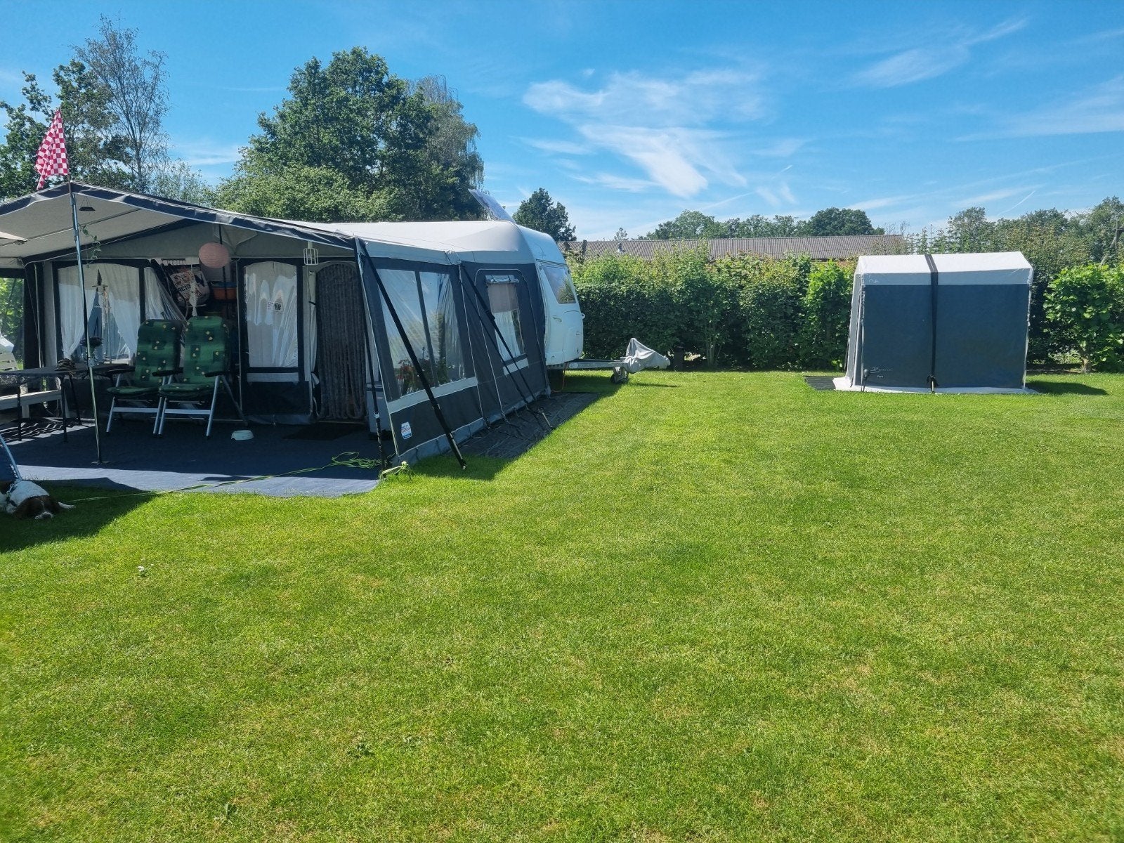 Dethleffs Camper 510 2 enkele bedden, voortent en luifel, Rondzit, Particulier, Dethleffs, Luifel