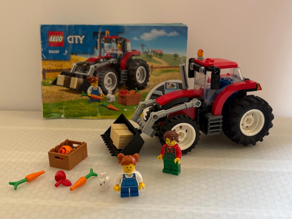 Lego city 60287 Tractor, City, Lego, Ophalen of Verzenden, Zo goed als nieuw