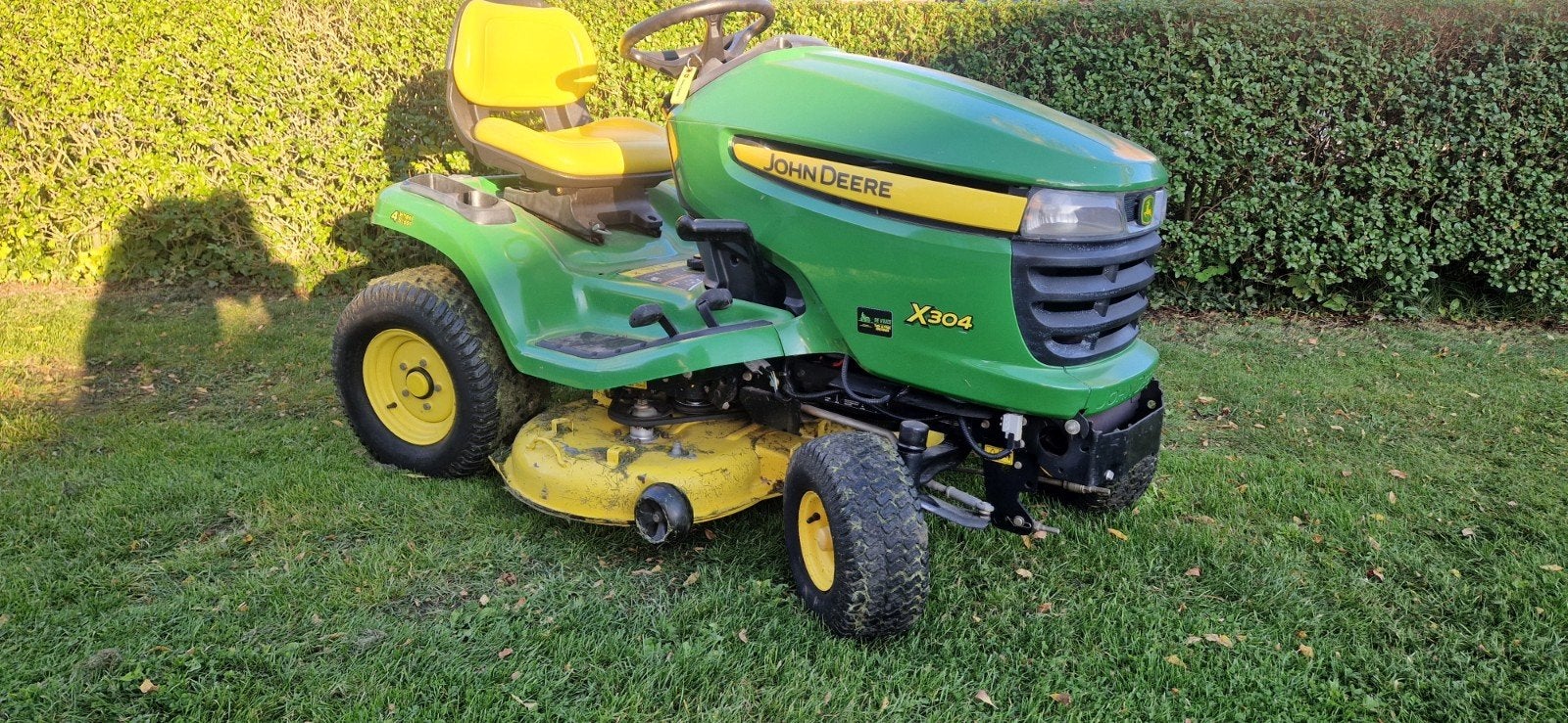 John deere x304, Gebruikt, Mulchfunctie, 90 tot 120 cm, Ophalen