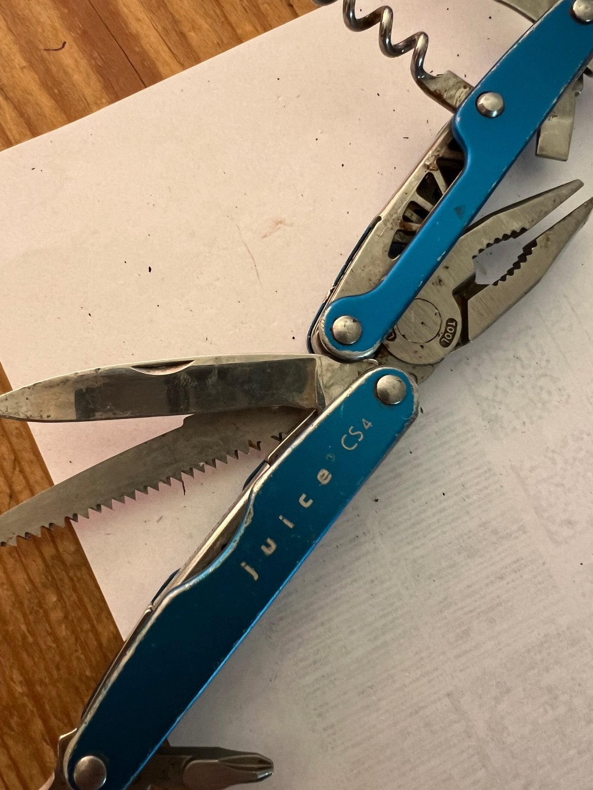 Leatherman cs 4 voor onderdelen, Ophalen of Verzenden, Gebruikt