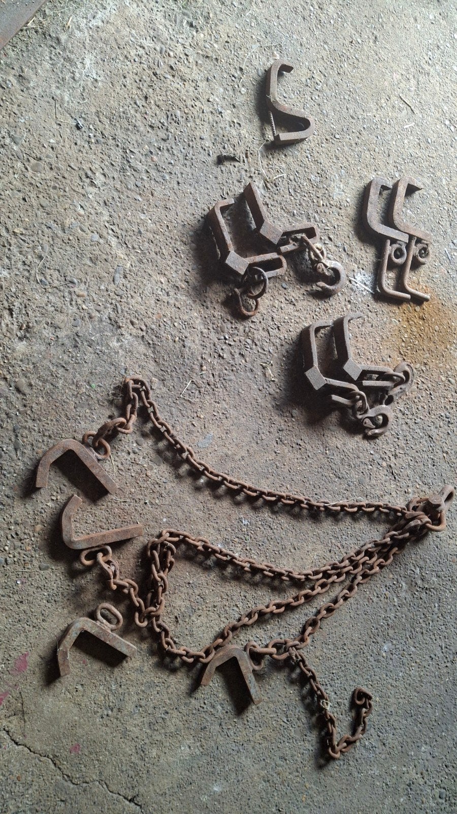 Diverse stelcon haken, betonplaat haak., Ophalen
