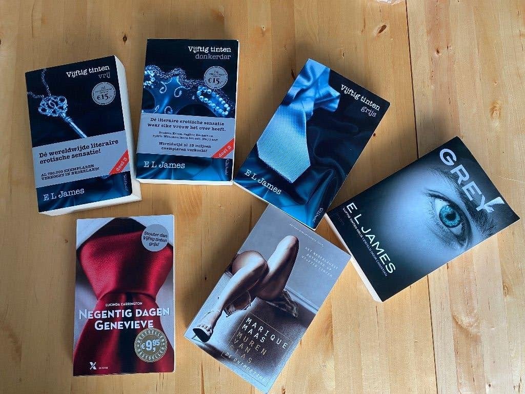 Serie 50 tinten grijs Boeken, Ophalen of Verzenden, Zo goed als nieuw