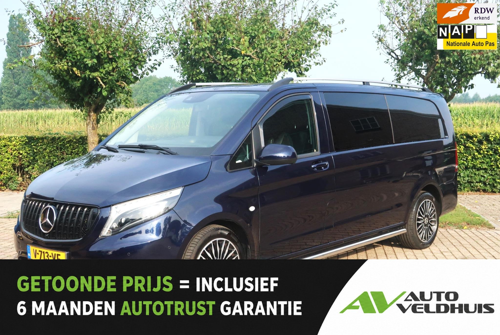 Mercedes-Benz Vito 114 CDI Extra Lang DC Comfort, Auto's, Automaat, Gebruikt, Euro 6, 4 cilinders