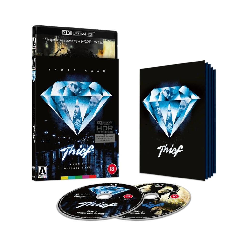 Thief L.E Arrow Video 4K UHD Blu-Ray UK (Geseald) IMDb: 8.1, Cd's en Dvd's, Blu-ray, Ophalen of Verzenden, Nieuw in verpakking