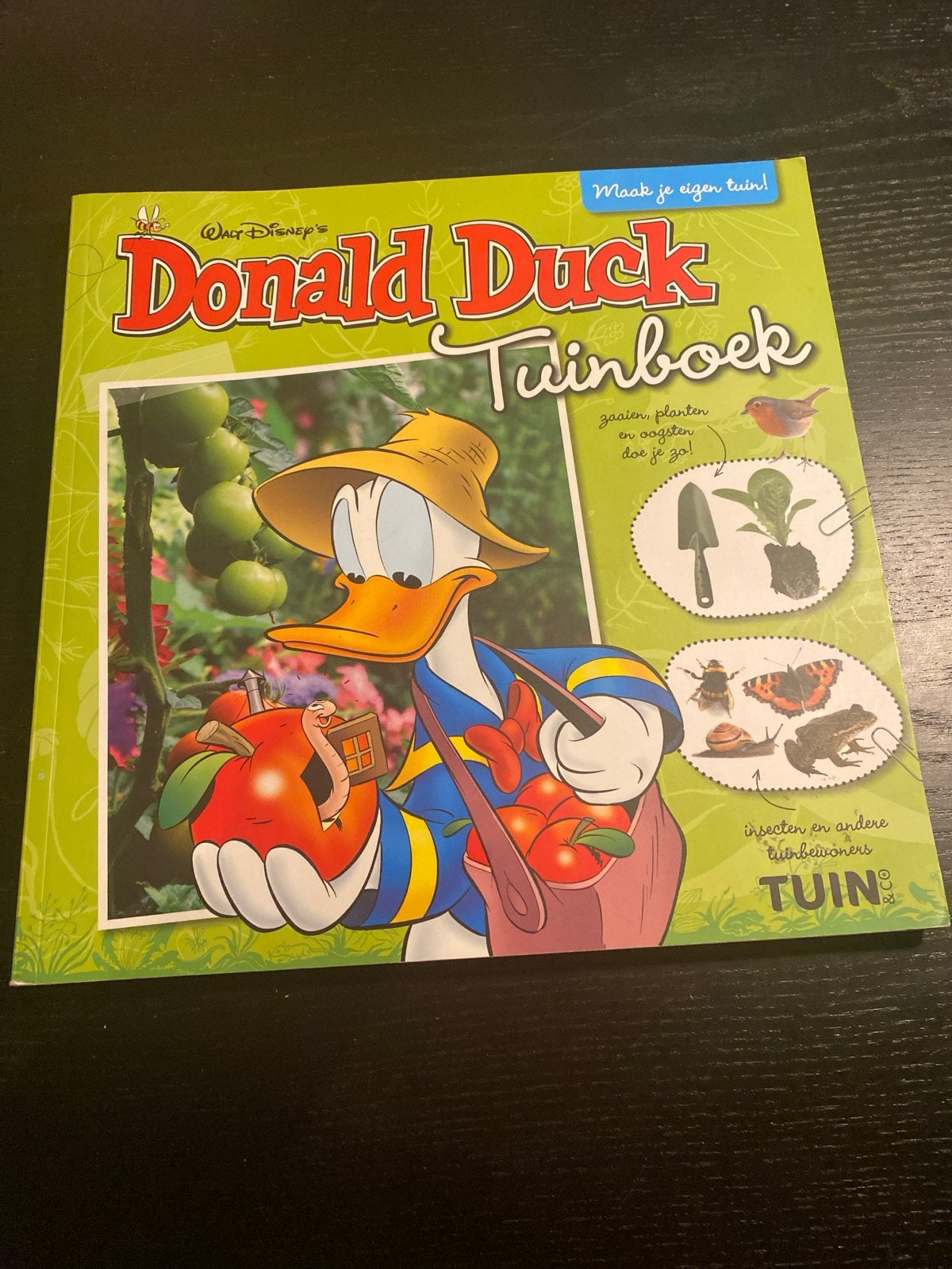 Donald Duck Tuinboek - Maak je eigen tuin!, Ophalen of Verzenden, Zo goed als nieuw, Tuinieren en Tuinplanten