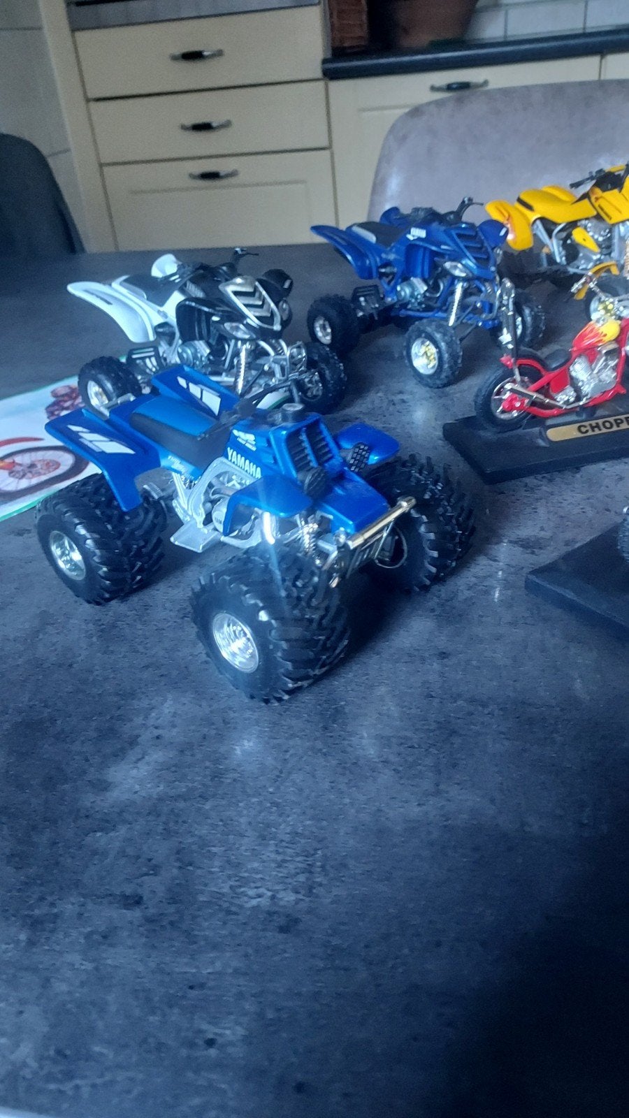 Verzameling Yamaha ATV en Motorfiets Miniatuurmodellen, Ophalen, Gebruikt, Overige typen