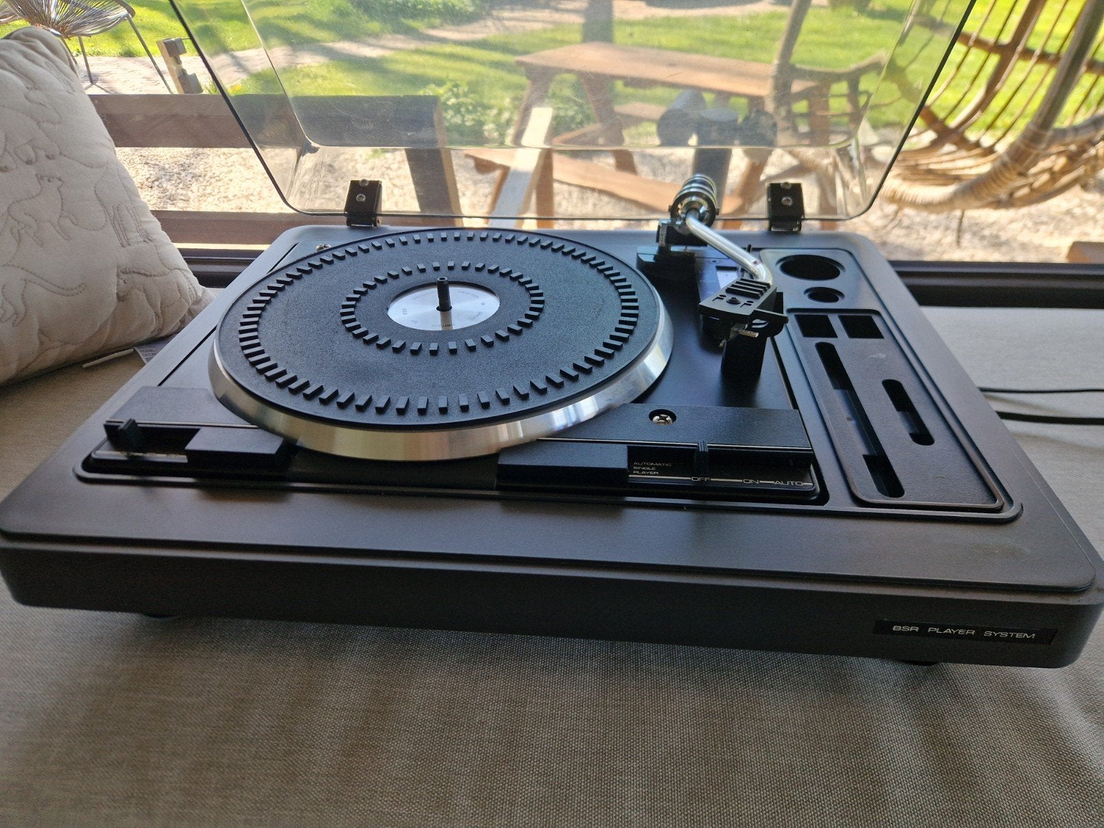 BSR platenspeler jaren 70 vintage retro, Ophalen, Overige merken