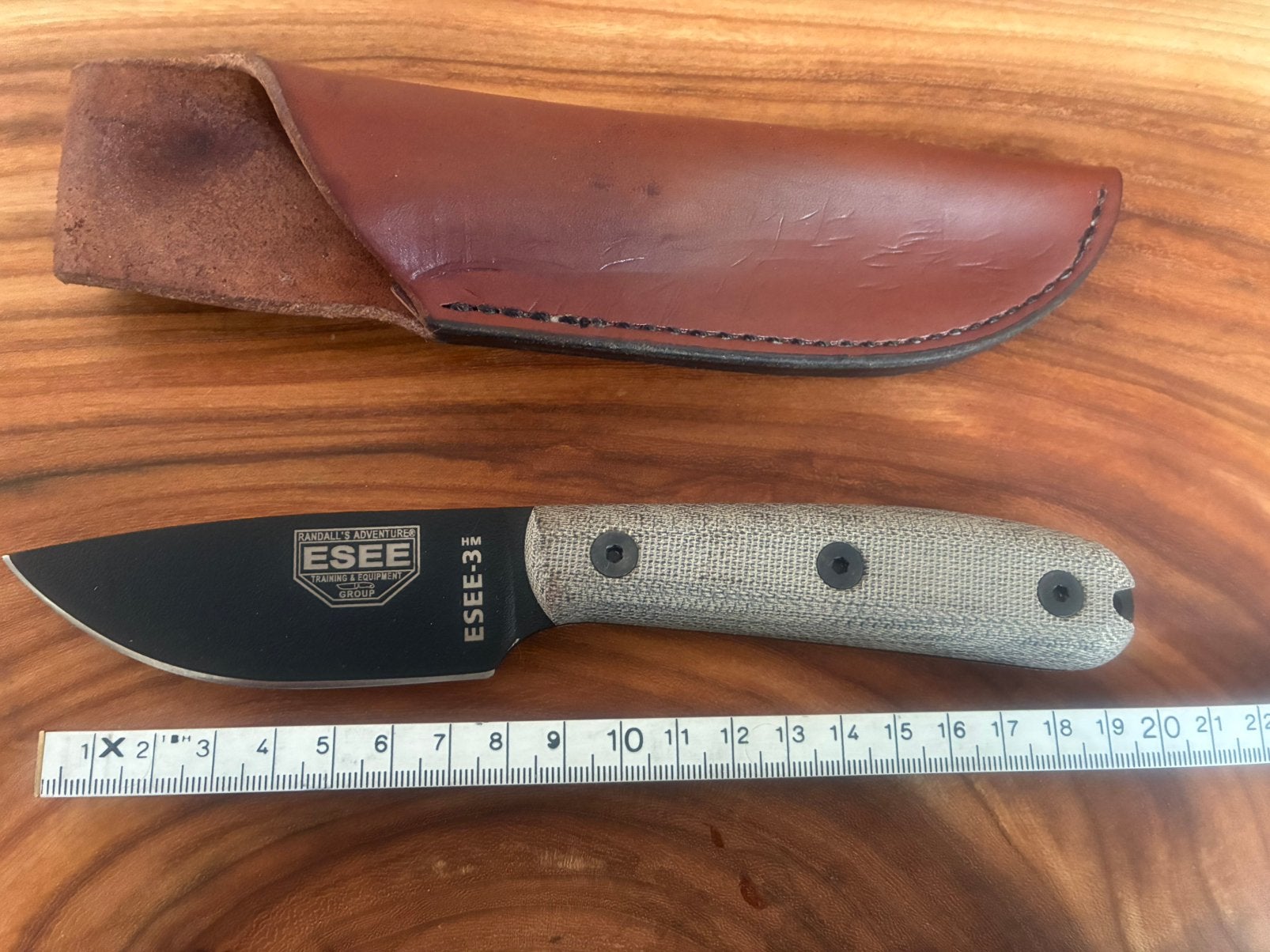 Esee 3HM Bushcraft / Survival mes, Ophalen of Verzenden, Gebruikt