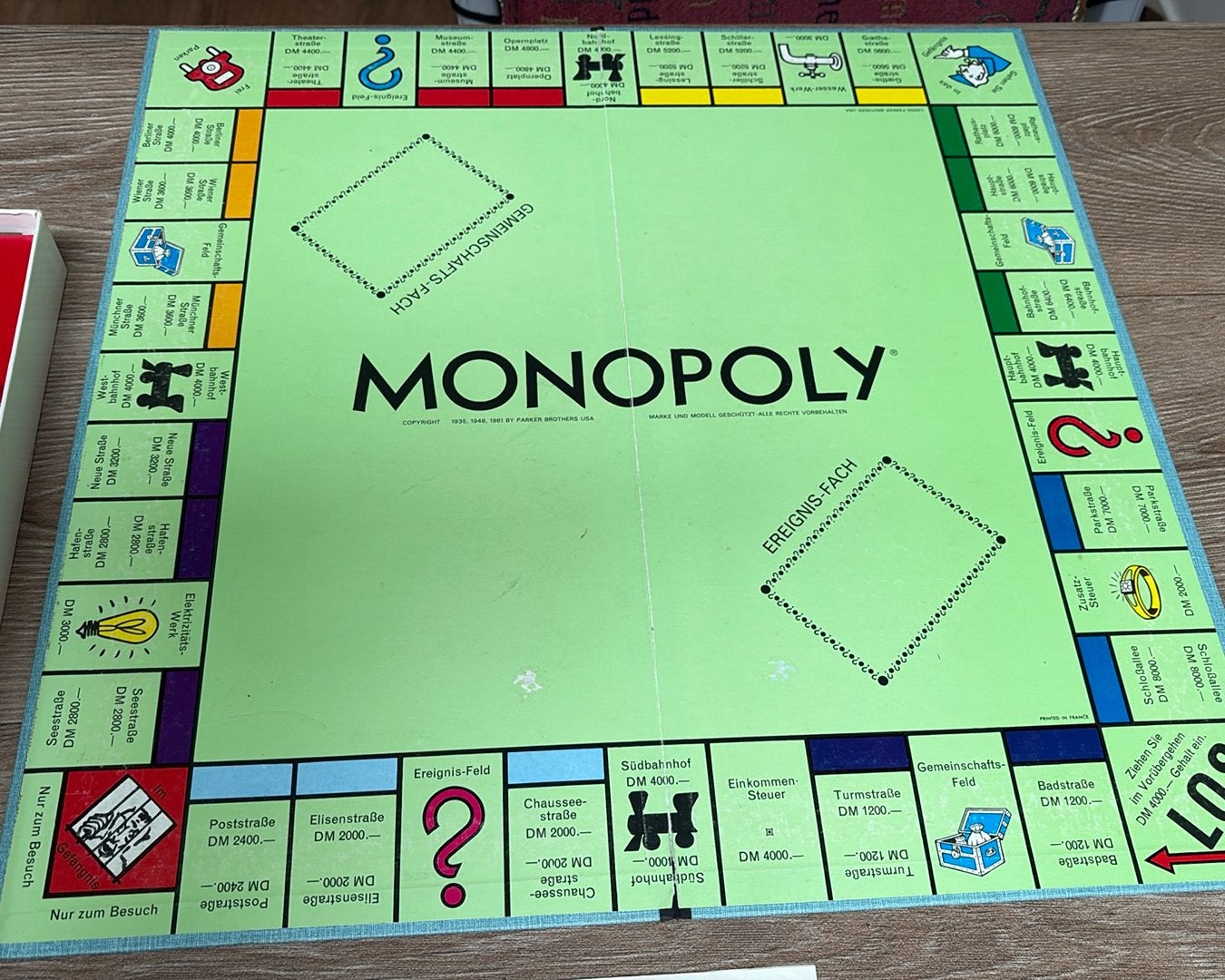 MONOPOLY DUITS SPEL, Ophalen of Verzenden, Zo goed als nieuw