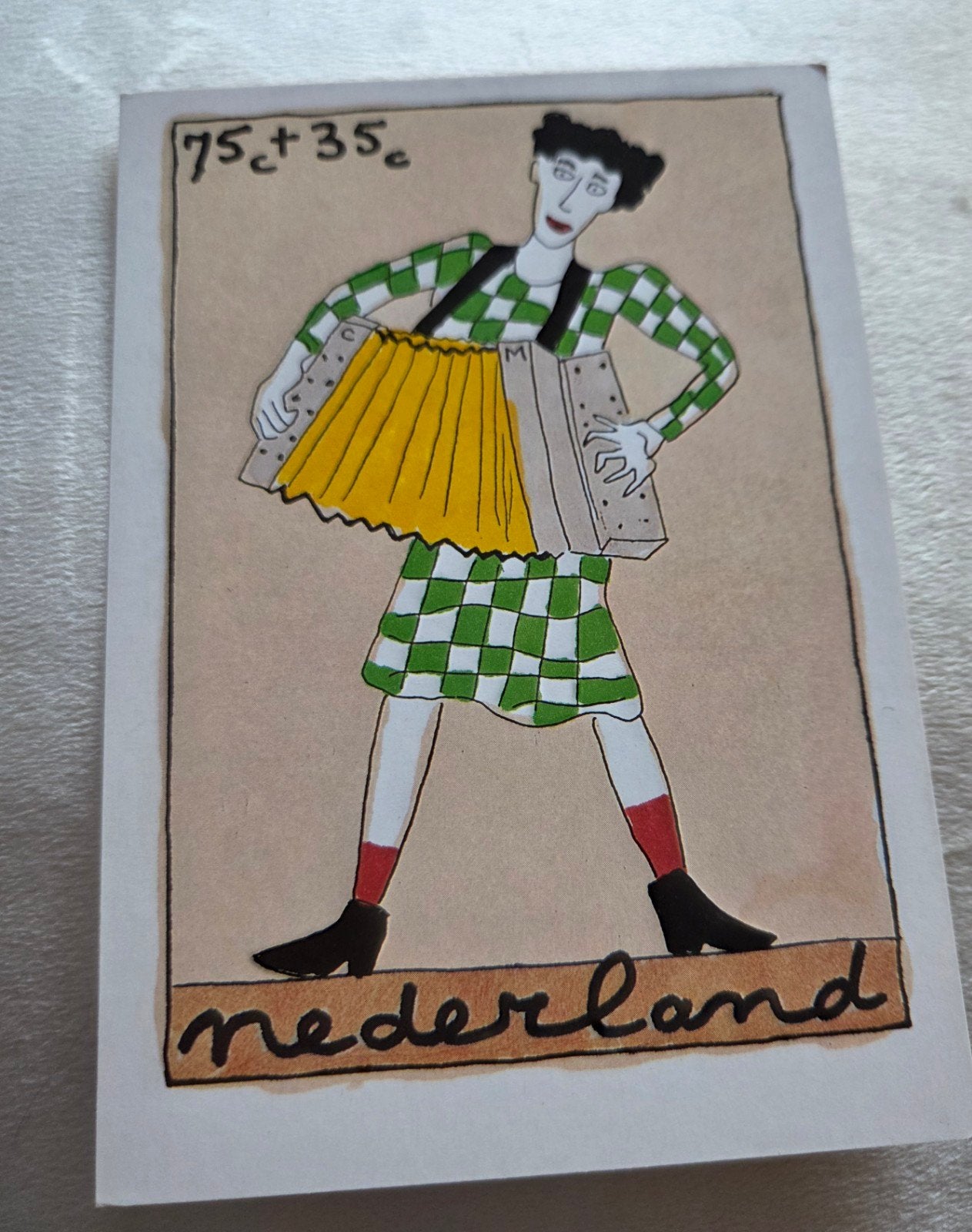 Charlotte Mutsaers - Accordeonist, Verzenden, 1980 tot heden, Ongelopen, Overige thema's