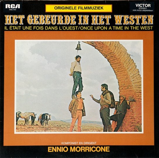 LP - Ennio Morricone – Het Gebeurde In Het Westen,Nieuwstaat, Cd's en Dvd's, Ophalen of Verzenden, Zo goed als nieuw, 12 inch