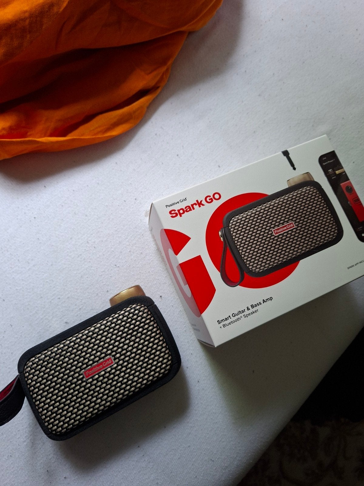 Positive Grid Go speaker voor gitaar/tel zwart bt, Bluetooth, Zo goed als nieuw, Draagbare speaker, Minder dan 60 watt