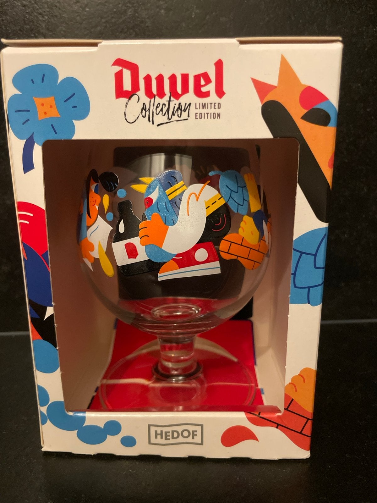 Duvel Hedof Limited Edition Collectors Item Glas Nieuw, Verzamelen, Overige Verzamelen, Ophalen of Verzenden, Nieuw