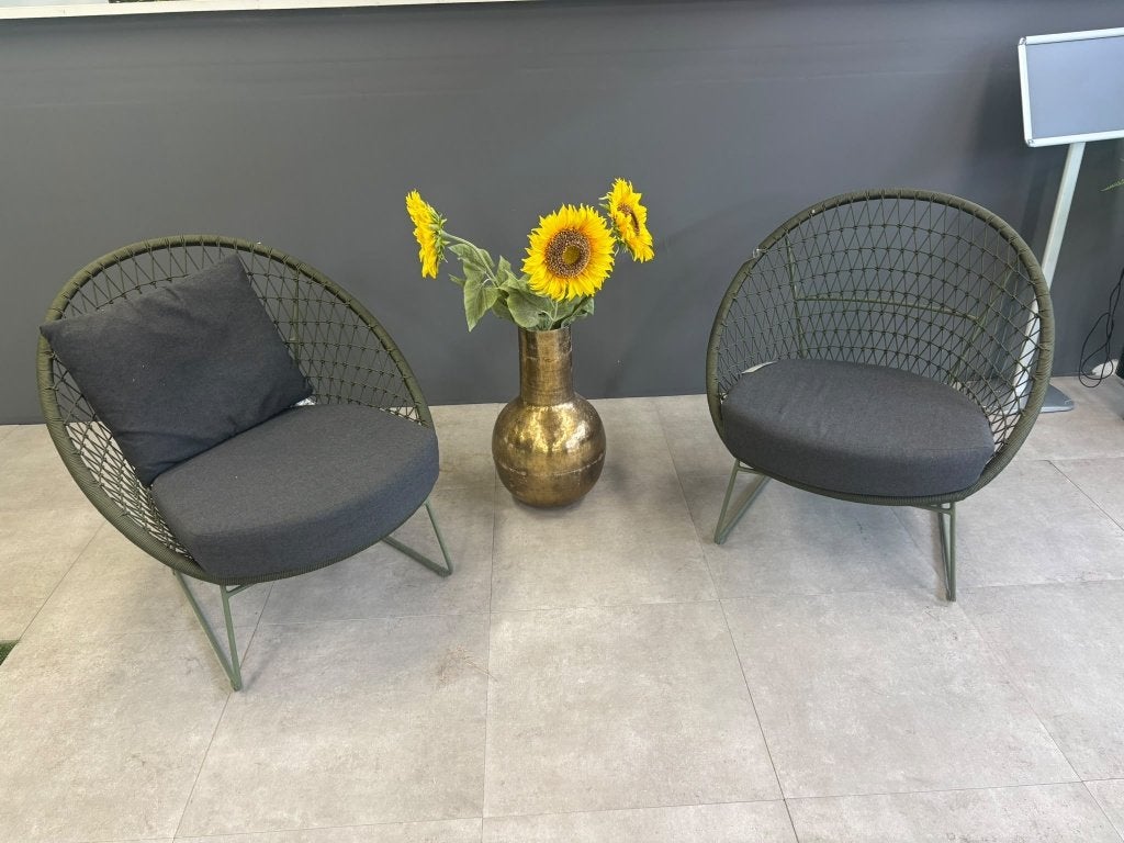 Max & Luuk | Loungestoel Nora | Showroommodel