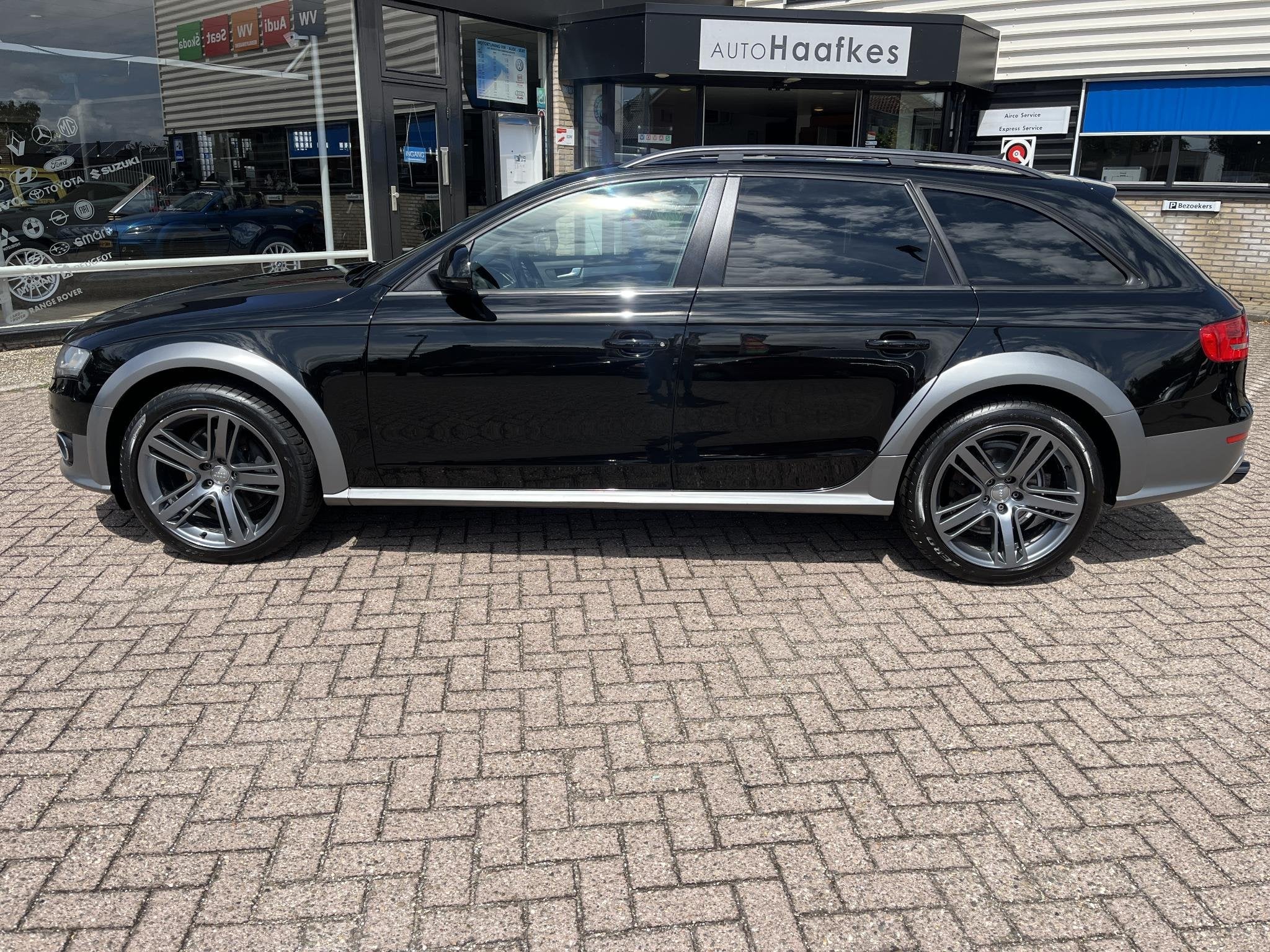 Audi A4 allroad quattro 2.0 TFSI Pro Line Volledig leren sto, Automaat, Euro 5, Gebruikt, Zwart