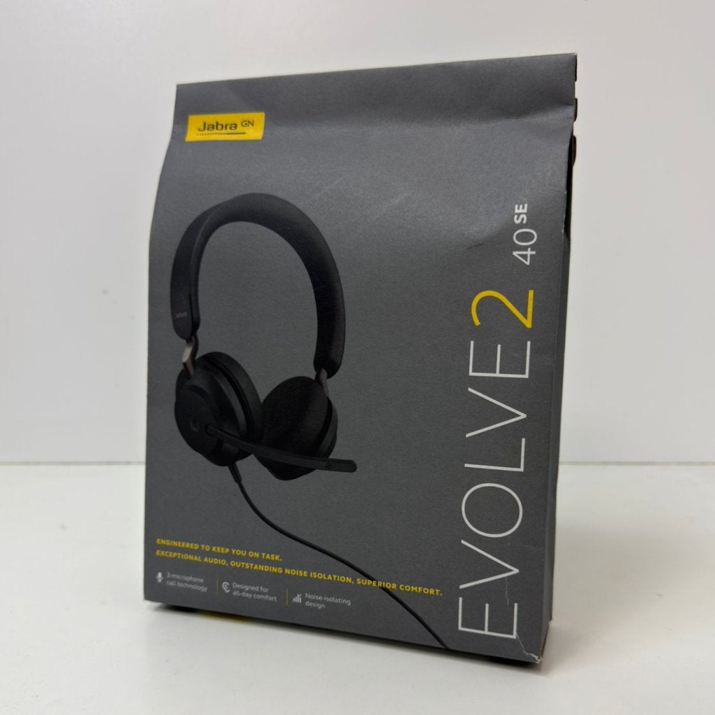 Jabra Evolve 2 40 SE Stereo headset | Nieuw