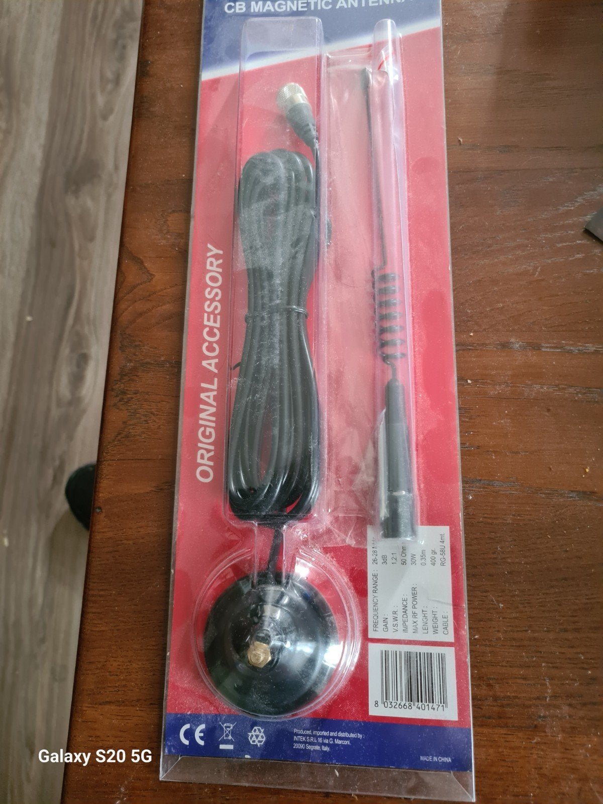 Nieuwe CB Magnetische Antenne - Origineel Accessoire, Ophalen of Verzenden, Nieuw, Antenne