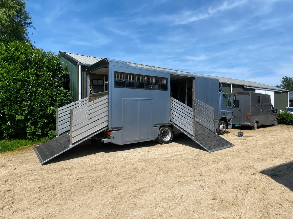 DAF vrachtwagen, Stof, Zwart, Blauw, Diesel